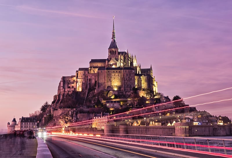 Mont Saint-Michel in Normandy